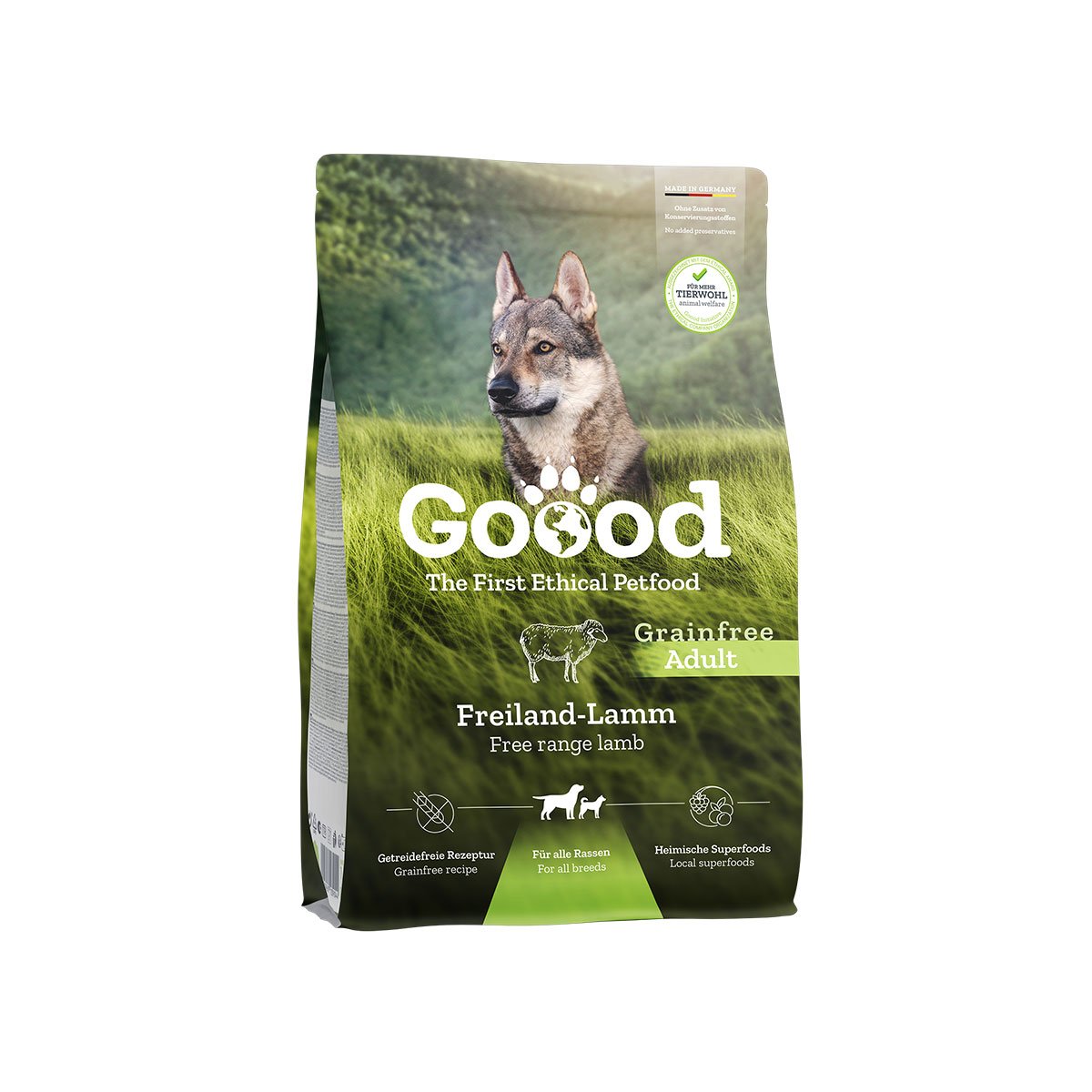 Goood Adult Freiland-Lamm 1,8kg von Goood