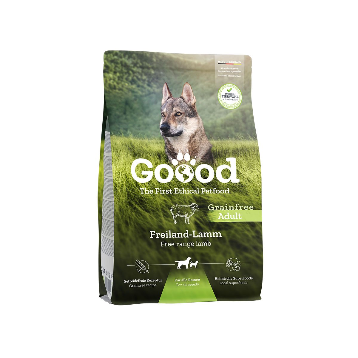 Goood Adult Freiland-Lamm 1,8kg Goood Adult Freiland-Lamm 1,8kg von Goood