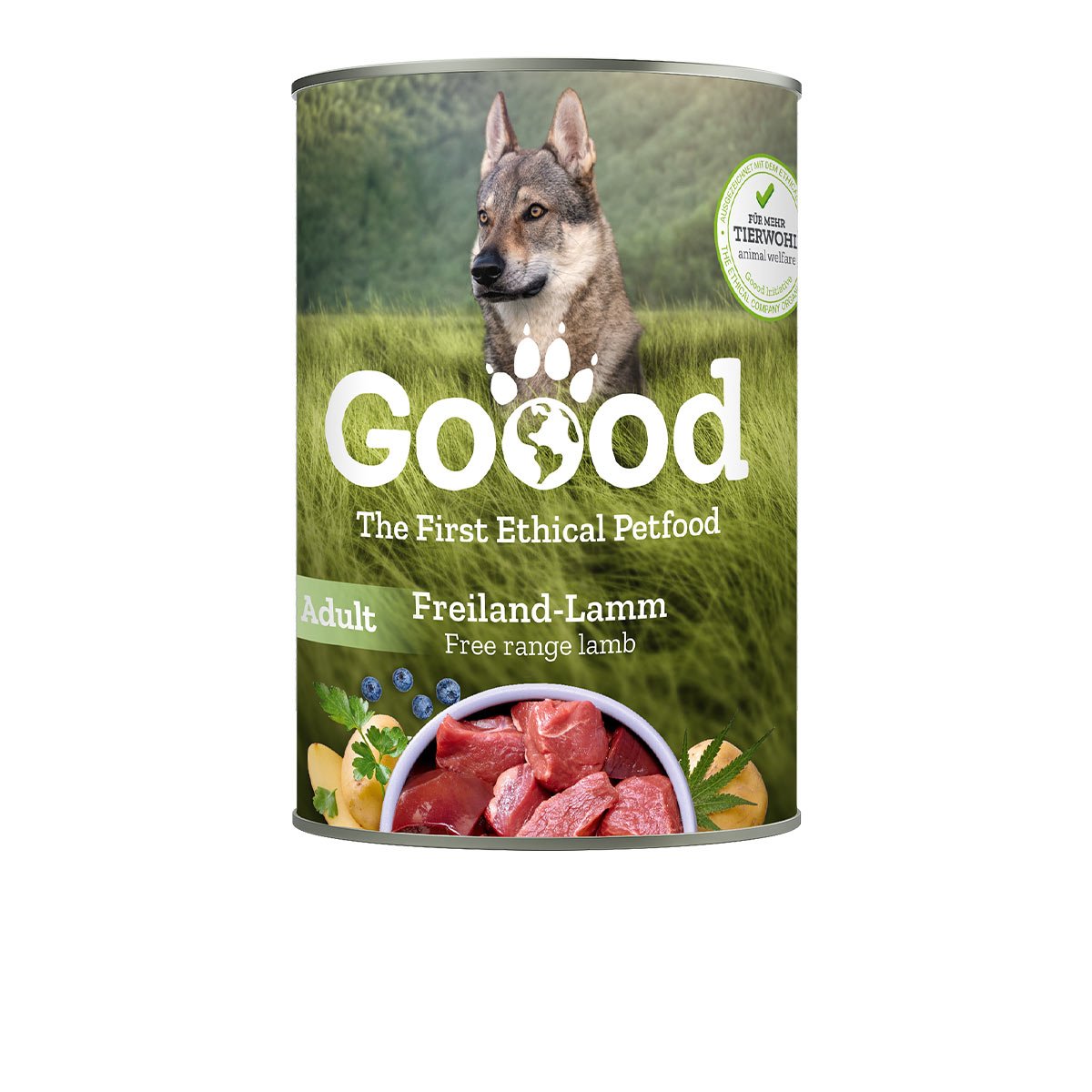 Goood Adult Freiland-Lamm 12x400g Goood Adult Freiland-Lamm 12x400g von Goood