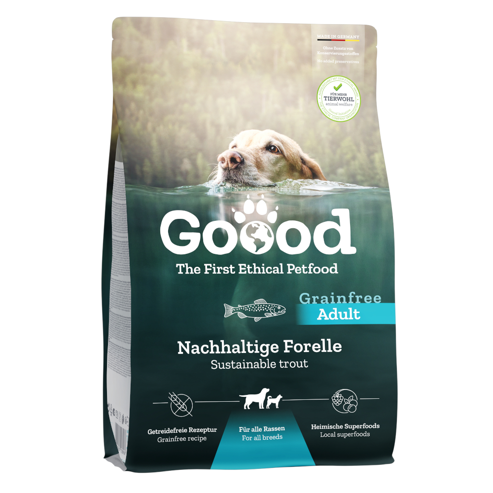 Goood Adult Nachhaltige Forelle - 1,8 kg Goood Adult Nachhaltige Forelle - 1,8 kg von Goood