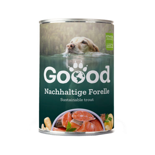 Goood Adult - Nachhaltige Forelle - Nassfutter - 6 x 400 g von Goood