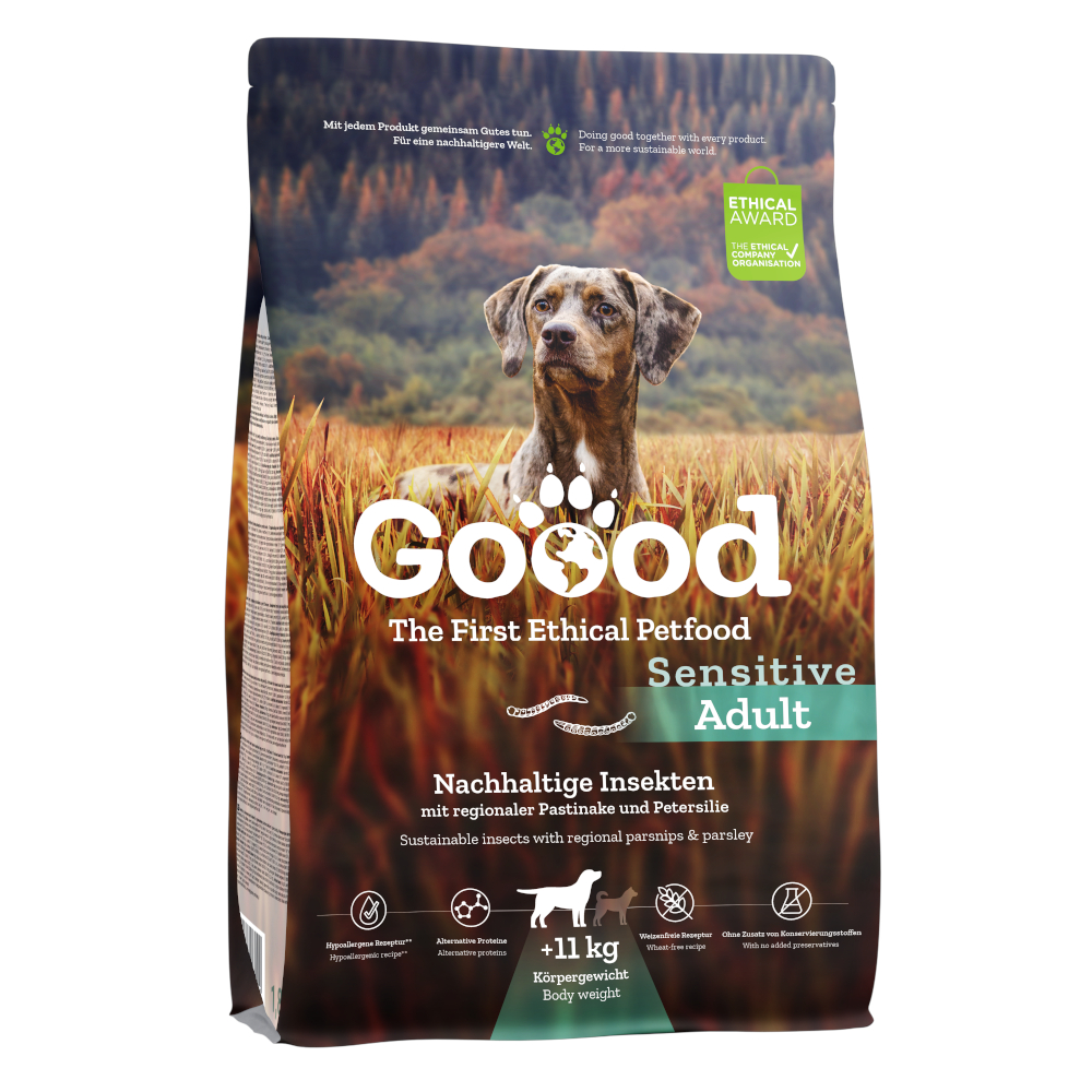 Goood Adult Sensitive Nachhaltige Insekten - 1,8 kg Goood Adult Sensitive Nachhaltige Insekten - 1,8 kg von Goood