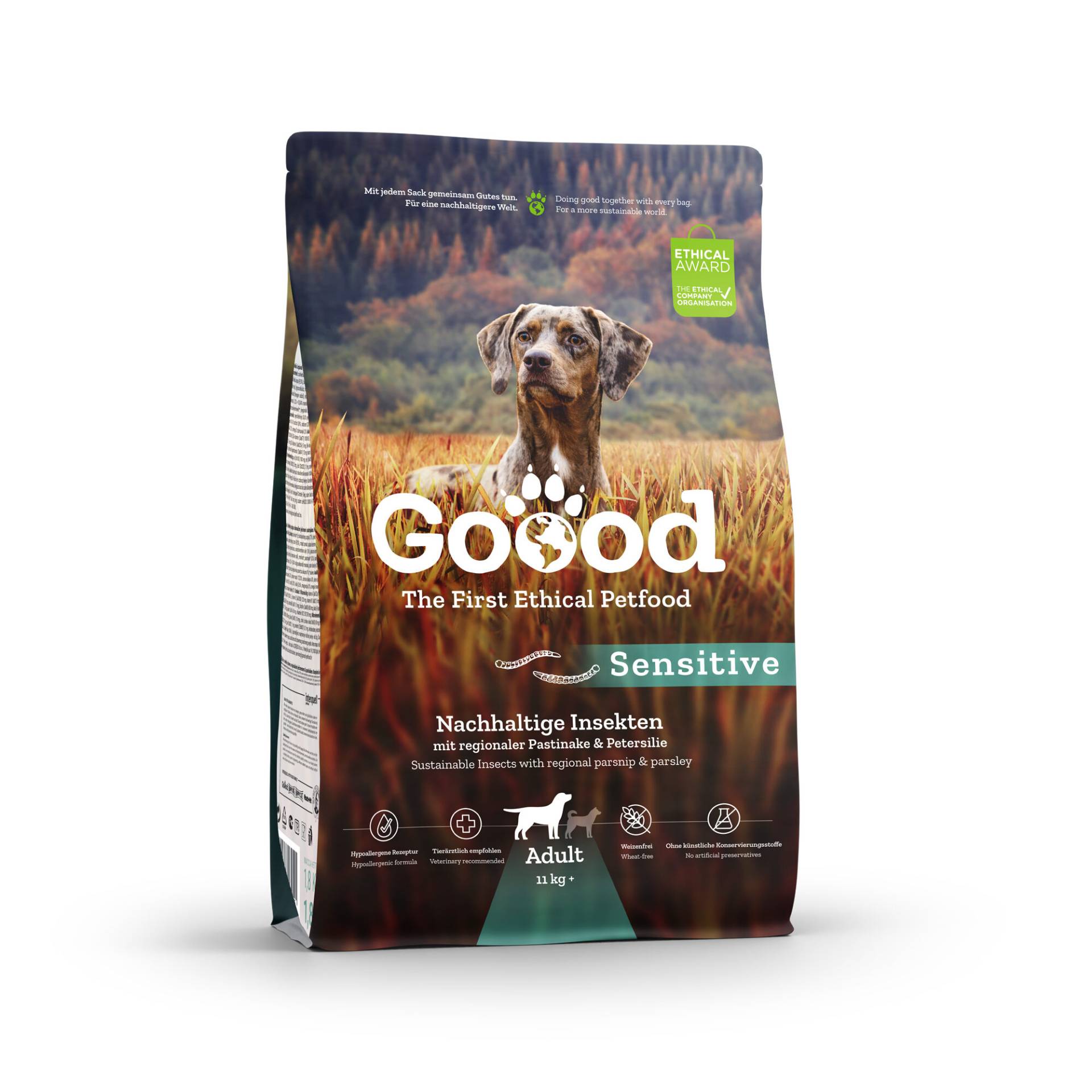 Goood Adult Sensitive nachhaltige Insekten - 1,8 kg von Goood
