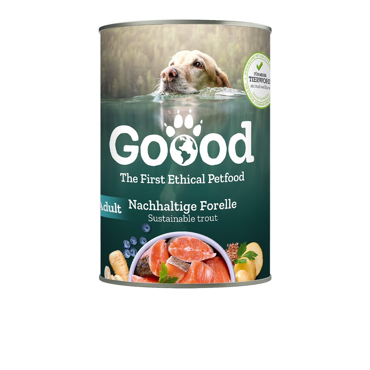 Goood Adult Nachhaltige Forelle 12x400g von Goood