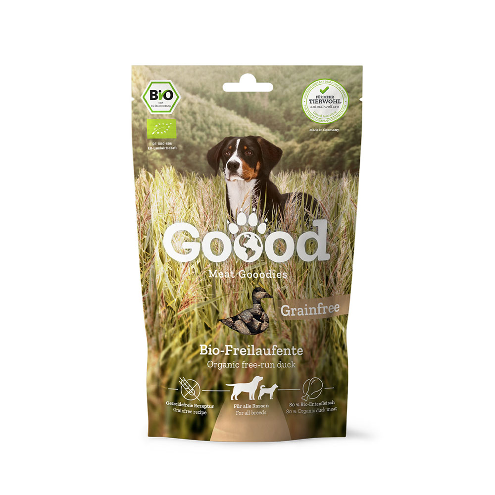 Goood Bio Meat Gooodies - Bio-Freilaufente (75 g) von Goood