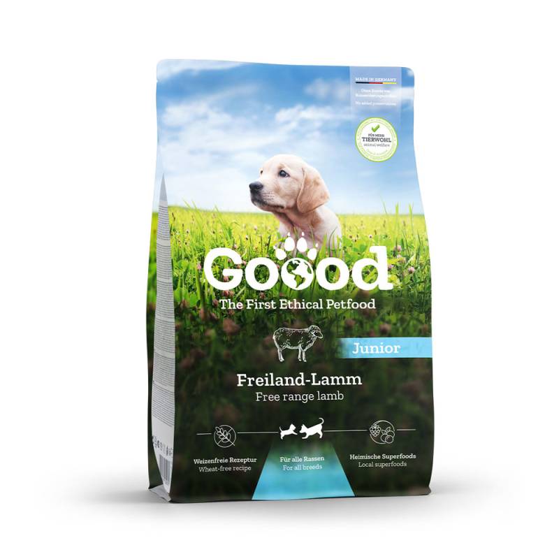Goood Junior Freiland-Lamm & Nachhaltige Forelle - 1,8 kg Goood Junior Freiland-Lamm & Nachhaltige Forelle - 1,8 kg von Goood
