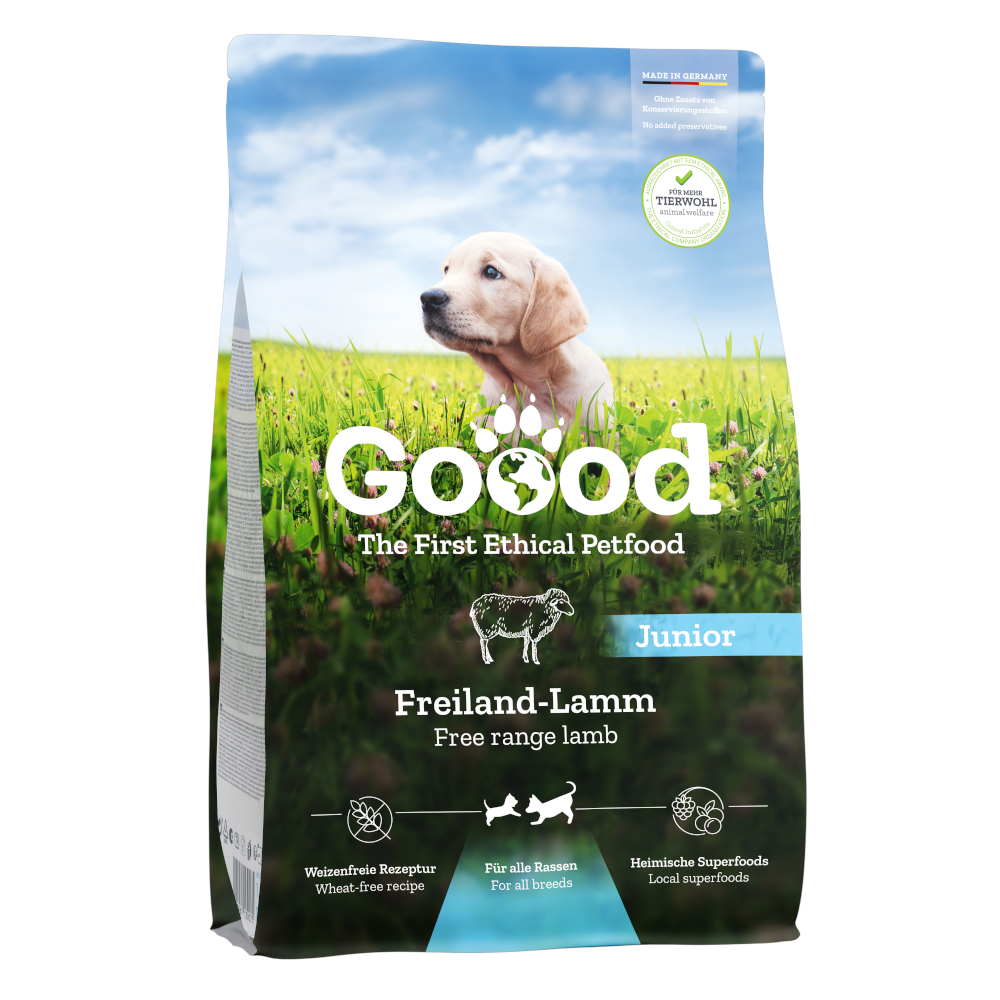 Goood Junior Freiland-Lamm & Nachhaltige Forelle - 1,8 kg Goood Junior Freiland-Lamm & Nachhaltige Forelle - 1,8 kg von Goood