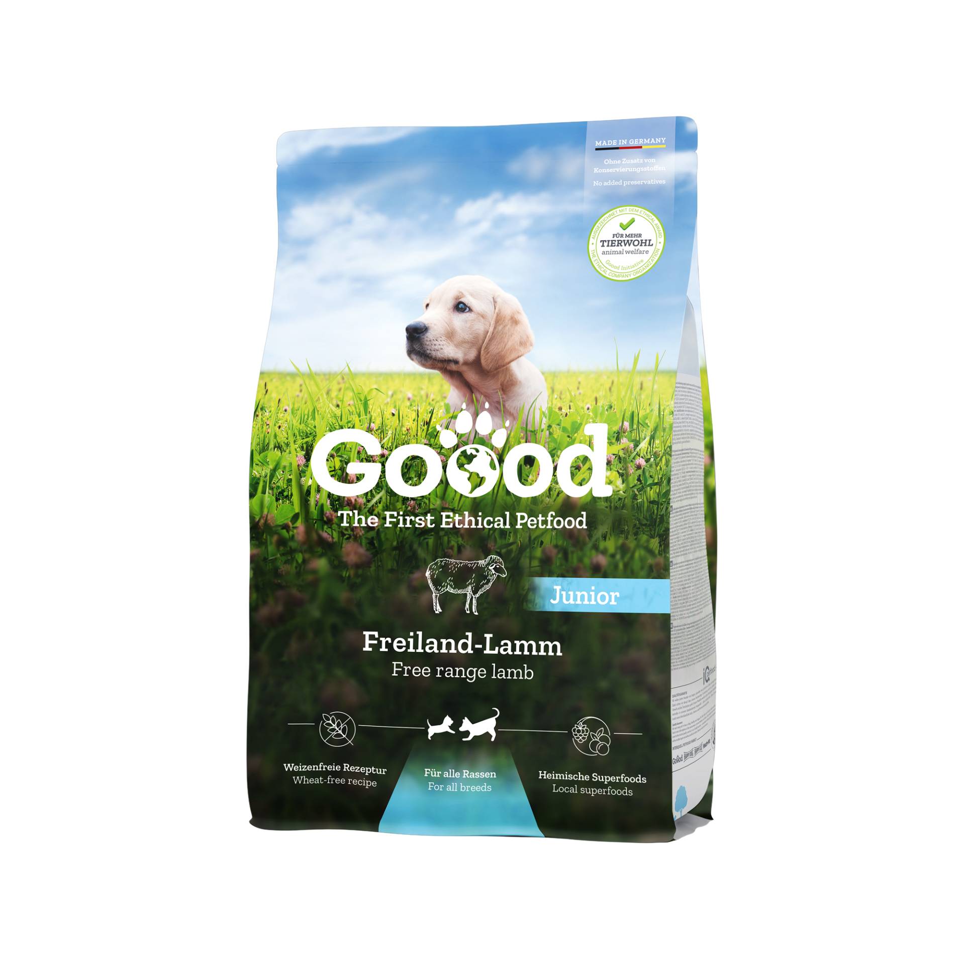 Goood Junior - Freilandlamm und nachhaltige Forelle - 10 kg von Goood