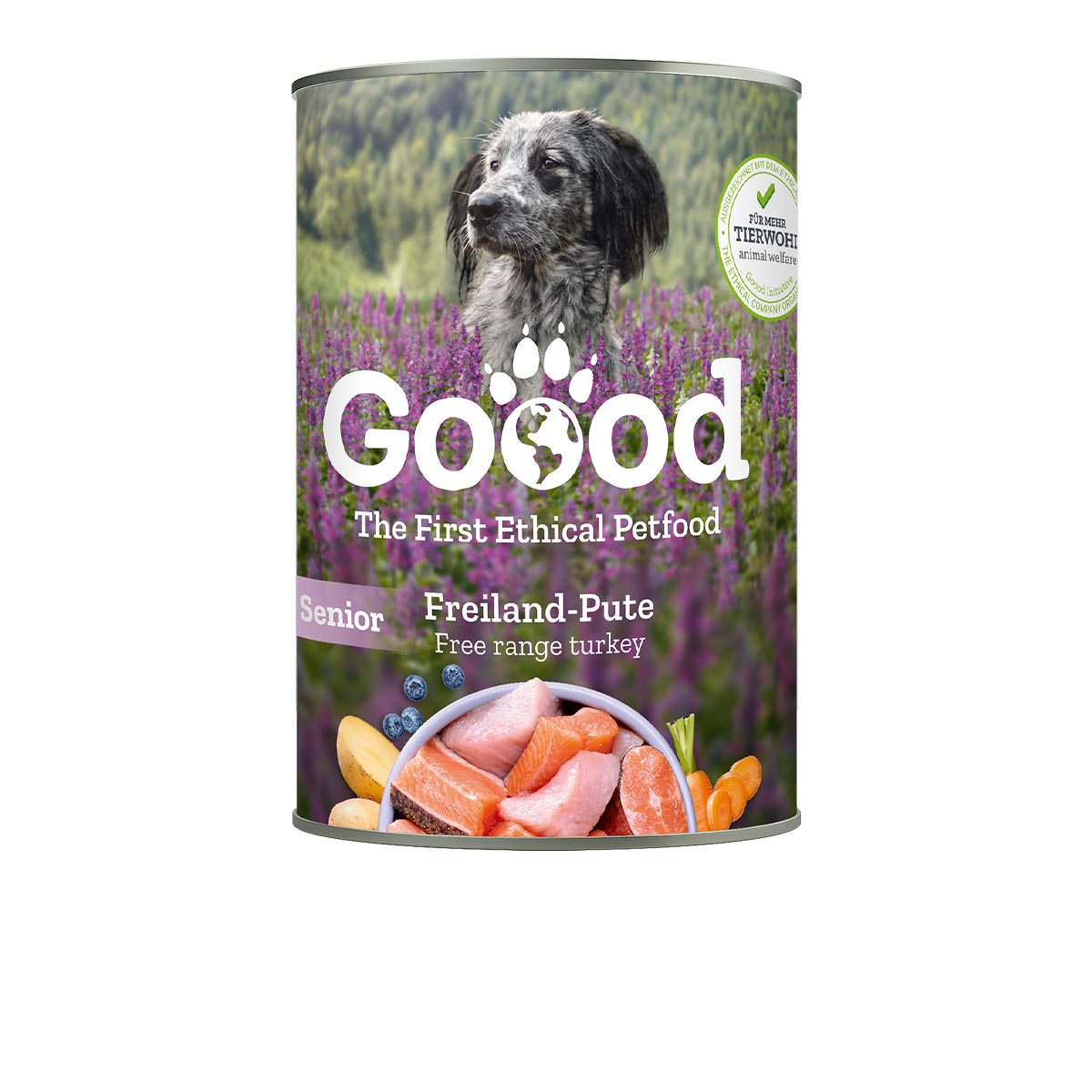 Goood Senior Freiland-Pute 12x400g Goood Senior Freiland-Pute 12x400g von Goood