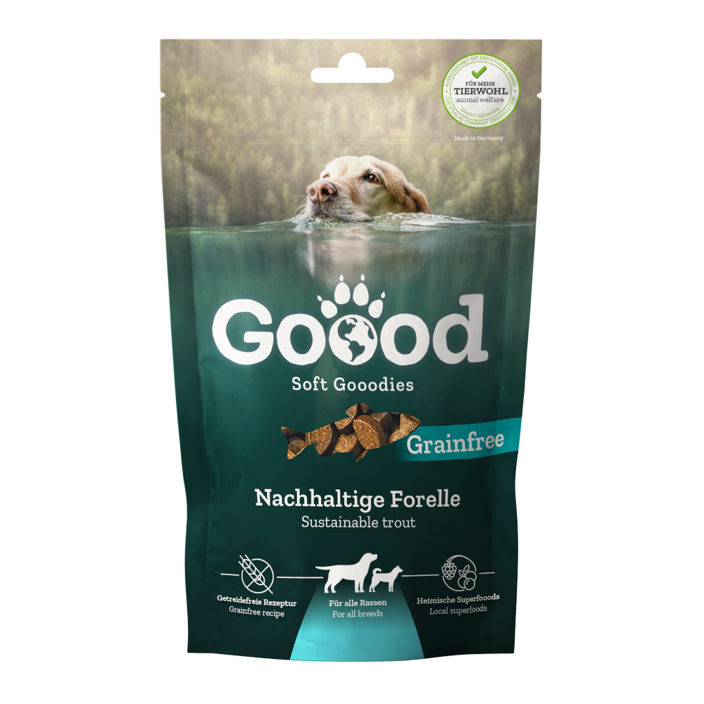Goood Soft Gooodies Adult - Nachhaltige Forelle (100 g) von Goood