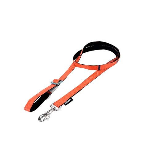 GOOPSI Schlaufenleine für Hunde | 100% recycelt | Stylisch und einzigartig (Orange) von Goopsi