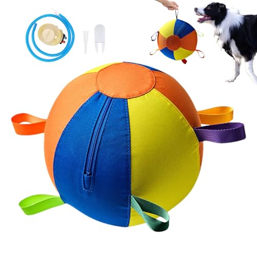 Goowafur Ball Spielzeug Für Hunde,Interaktiver Spielball Für Welpen - Bissfest Und Sicher Für Kauer, Mit Spielübungen, Für Wasserspiel, Outdoor, Aggressiven Spaß, Für Welpen Zu Weihnachten Und Goowafur Ball Spielzeug Für Hunde,Interaktiver Spielball Für Welpen - Bissfest Und Sicher Für Kauer, Mit Spielübungen, Für Wasserspiel, Outdoor, Aggressiven Spaß, Für Welpen Zu Weihnachten Und von Goowafur