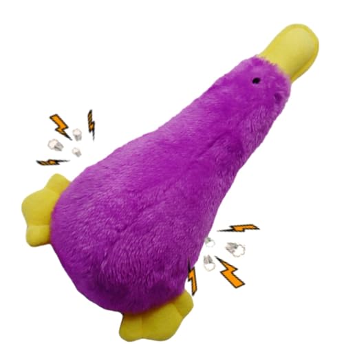 Goowafur Enten-Plüsch-Hundespielzeug, Enten-Hunde-Kauspielzeug,Gefüllte Haustierspielzeug-Ente, interaktive Geschenke - Weiches Welpenspielzeug, zahnendes Kauspielzeug für Haustiere, Mundgesundheit, Goowafur Enten-Plüsch-Hundespielzeug, Enten-Hunde-Kauspielzeug,Gefüllte Haustierspielzeug-Ente, interaktive Geschenke - Weiches Welpenspielzeug, zahnendes Kauspielzeug für Haustiere, Mundgesundheit, von Goowafur