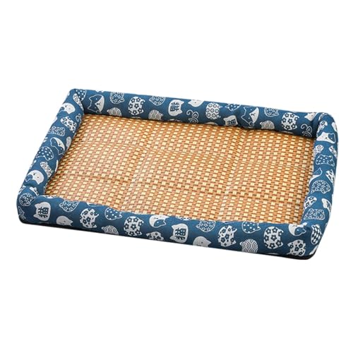 Goowafur Haustier-EIS-Pad-Matte, EIS-Rattan-Kühlbett für Katzen und Hunde, Haustier-Kühl-Eismatte, für Kisten-Zwinger-Bett-Sofa, Schlafmatte für Hunde und Katzen, Heimtierbedarf Goowafur Haustier-EIS-Pad-Matte, EIS-Rattan-Kühlbett für Katzen und Hunde, Haustier-Kühl-Eismatte, für Kisten-Zwinger-Bett-Sofa, Schlafmatte für Hunde und Katzen, Heimtierbedarf von Goowafur