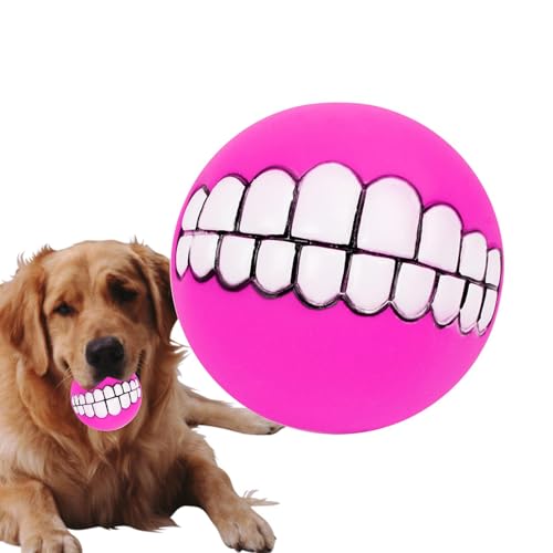 Goowafur Hundeball Mit Zahnpflege,Hundespielzeug Ball, Interaktives Haustierspiel, Für Aggressive Kauer, Hunde Ball Für Große, Mittelgroße, Kleine Hunde Und Welpen Goowafur Hundeball Mit Zahnpflege,Hundespielzeug Ball, Interaktives Haustierspiel, Für Aggressive Kauer, Hunde Ball Für Große, Mittelgroße, Kleine Hunde Und Welpen von Goowafur