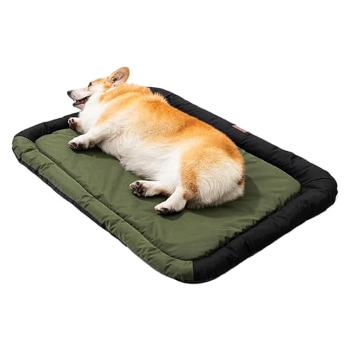 Goowafur Hundebett für Zwinger, Hundebox-Matte | Hundeunterlage für Hundebox Oxford-Stoff | rutschfeste Katzenkissenmatratze, waschbare Haustierbetten, Möbel für Hauskatzen, kleine, mittelgroße und Goowafur Hundebett für Zwinger, Hundebox-Matte | Hundeunterlage für Hundebox Oxford-Stoff | rutschfeste Katzenkissenmatratze, waschbare Haustierbetten, Möbel für Hauskatzen, kleine, mittelgroße und von Goowafur