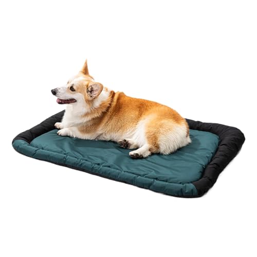 Goowafur Hundebox-Matte, Hundebox-Bett | Hundebettunterlage aus Oxford-Stoff | rutschfeste Katzenkissen-Matratze, Haustierzubehör, Hundehütten-Auflage für kleine, mittelgroße und große Hunde, Goowafur Hundebox-Matte, Hundebox-Bett | Hundebettunterlage aus Oxford-Stoff | rutschfeste Katzenkissen-Matratze, Haustierzubehör, Hundehütten-Auflage für kleine, mittelgroße und große Hunde, von Goowafur