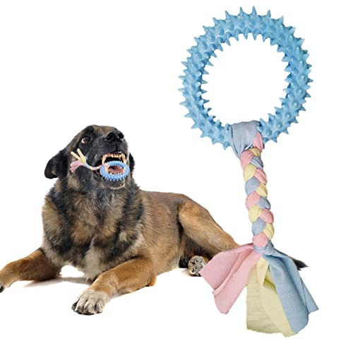 Goowafur -Spielzeug für Haustiere | Kaubares Apportierspielzeug für Hunde,Kaubares Kauspielzeug für Haustiere in runder Form mit guter Elastizität und Interaktivität zum Reinigen und Zähneknirschen von Goowafur