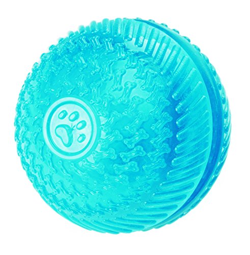 Gor Pets Flexibles Ball-Spielzeug für Hunde, zum Quietschen & für Leckerbissen, Farbig Sortiert von Gor Pets