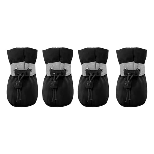 Gorise Hundeschuhe, rutschfeste Hundestiefel, Pfotenschutz, bequeme Schuhe mit weicher Sohle und reflektierenden Riemen für kleine Hunde Gorise Hundeschuhe, rutschfeste Hundestiefel, Pfotenschutz, bequeme Schuhe mit weicher Sohle und reflektierenden Riemen für kleine Hunde von Gorise