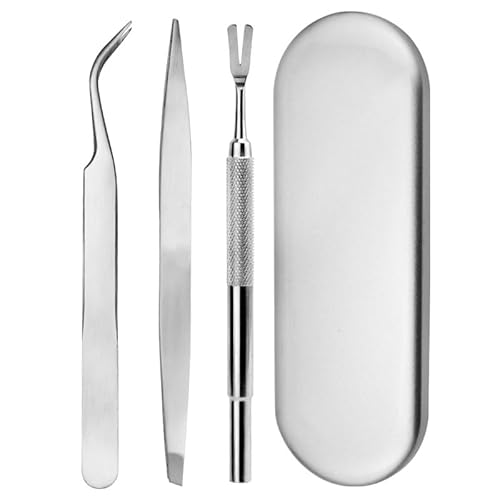Gorwagely 3 x Zeckenentferner-Werkzeug-Set, Edelstahl, Zeckenentferner, Profi-UK Gorwagely 3 x Zeckenentferner-Werkzeug-Set, Edelstahl, Zeckenentferner, Profi-UK von Gorwagely