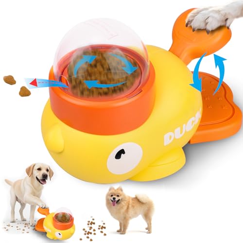 Gosknor Interaktiver 2-in-1-Slow-Feeder für Hunde, Hundefutter-Puzzlespielzeug mit 3 Auslassgrößen und Ersatzköpfen Kunststoff-Slow-Feeder-Napf für Hunde zum Schutz vor Blähungen IQ-Training Gosknor Interaktiver 2-in-1-Slow-Feeder für Hunde, Hundefutter-Puzzlespielzeug mit 3 Auslassgrößen und Ersatzköpfen Kunststoff-Slow-Feeder-Napf für Hunde zum Schutz vor Blähungen IQ-Training von Gosknor