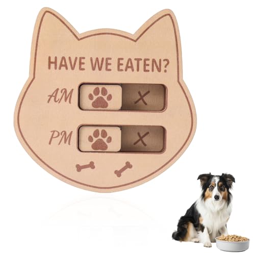 Gosknor Magnetische Fütterungserinnerung Hunde, 12x12cm AM/PM-Futtertabellen-Tracker mit Ja/Nein-Option für den Kühlschrank Verhindert Über- Oder Unterfütterung von Hunden und Katzen Gosknor Magnetische Fütterungserinnerung Hunde, 12x12cm AM/PM-Futtertabellen-Tracker mit Ja/Nein-Option für den Kühlschrank Verhindert Über- Oder Unterfütterung von Hunden und Katzen von Gosknor
