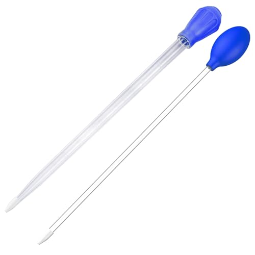 Gostur 45 cm Aquarium-Siphon/Fischfutterspender/Tankreiniger/Korallenfütterungsrohr/Wasserwechsel/Abfallentferner-Reinigungswerkzeug/Kiesreinigung/Aquatische lange Pipettenspritze/Axolotl Riffzubehör Gostur 45 cm Aquarium-Siphon/Fischfutterspender/Tankreiniger/Korallenfütterungsrohr/Wasserwechsel/Abfallentferner-Reinigungswerkzeug/Kiesreinigung/Aquatische lange Pipettenspritze/Axolotl Riffzubehör von Gostur