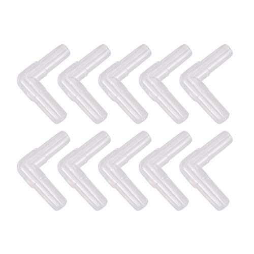 Goufride 10Stueck 4mm Anschluss Durchmesser Kunststoff Aquarium Bent Luftschlauch Klar de von Goufride