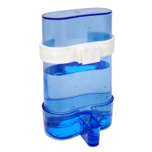 Goufride Kanarien-Aufbewahrungsbehälter, Wasserspender zum Füttern, Hängend, Blau, 1 Stück von Goufride