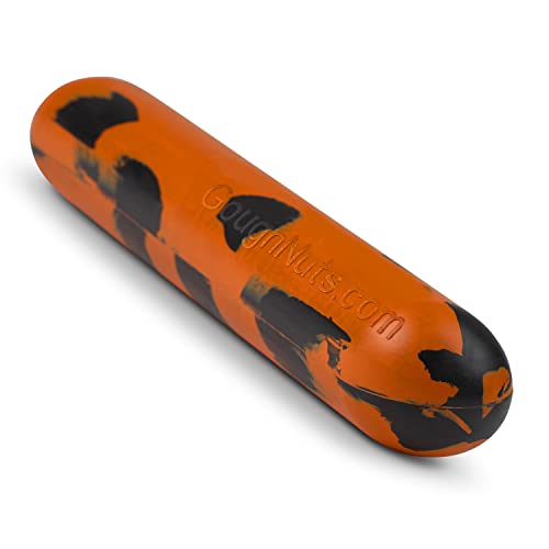 Goughnuts - Hunde-Kauspielzeug, praktisch unzerstörbar - Das Hundespielzeug für Power-Kauer hält selbst hartnäckigen Hunden Stand - Orange von Goughnuts