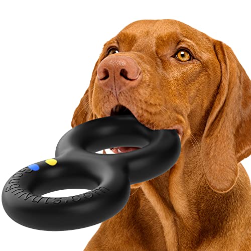 Goughnuts - Hundespielzeug für Aggressive Zerrer - Ziehspielzeug für große Hunde, praktisch unzerstörbar - Das hochbelastbare Dog Toy für viel Beschäftigung - Groß, in Schwarz Goughnuts - Hundespielzeug für Aggressive Zerrer - Ziehspielzeug für große Hunde, praktisch unzerstörbar - Das hochbelastbare Dog Toy für viel Beschäftigung - Groß, in Schwarz von Goughnuts