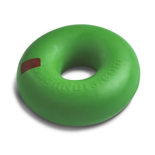 Goughnuts Kauspielzeug für Hunde, unzerstörbarer Gummiring, extrem aggressives Kauspielzeug für Hunde über 100 Pfund, groß (L), von Goughnuts