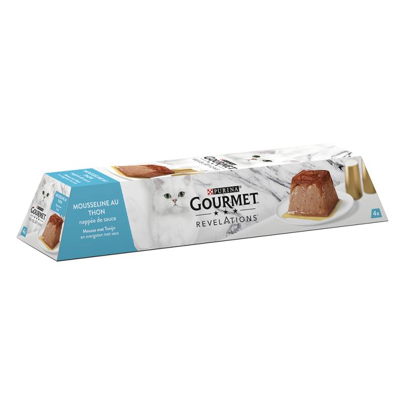 12 + 4 gratis! 16 x 57 g Gourmet Revelations - Mousse: Thunfisch 12 + 4 gratis! 16 x 57 g Gourmet Revelations - Mousse: Thunfisch von Gourmet