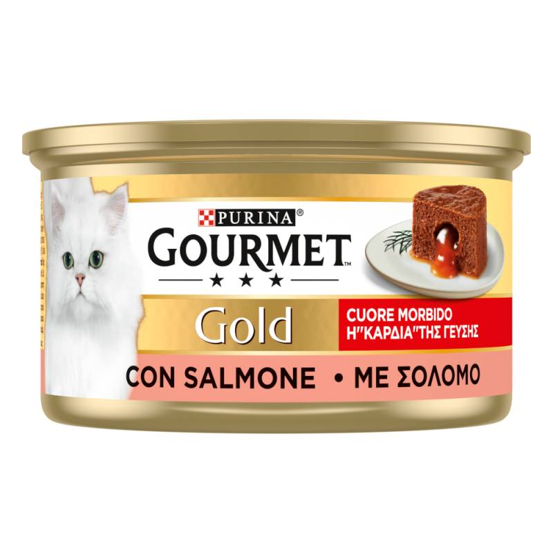 2 x Gourmet Gold zum Sonderpreis! - Schmelzender Kern: Lachs (2 x 24 x 85 g) von Gourmet