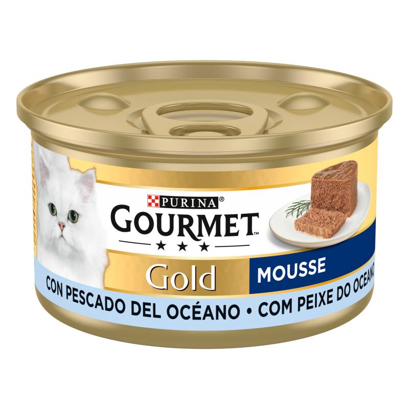 24 x 85 g / 48 x 85 g Gourmet Gold zum Sonderpreis! - Mousse: Meeresfische 48 x 85 g von Gourmet
