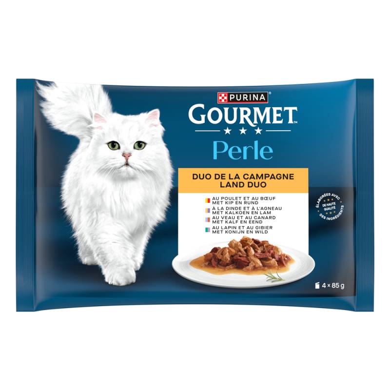 4 + 1 gratis! 5 x Gourmet Perle - Probierpaket: Duo vom Land 5 x (4 x 85 g) von Gourmet