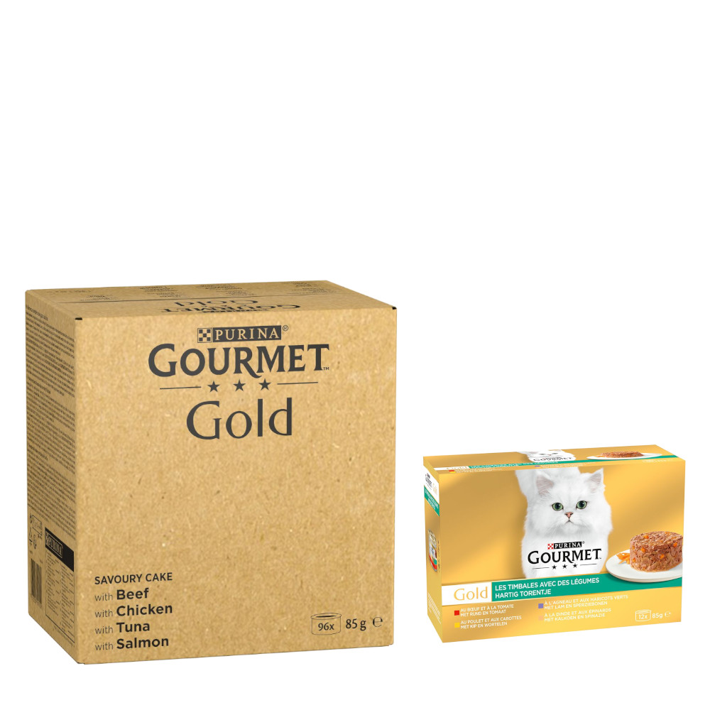 96 x 85 g Jumbopack Gourmet Gold + 12 x 85 g Raffiniertes Ragout Mix mit Gemüse gratis! - Raffiniertes Ragout I 96 x 85 g Jumbopack Gourmet Gold + 12 x 85 g Raffiniertes Ragout Mix mit Gemüse gratis! - Raffiniertes Ragout I von Gourmet