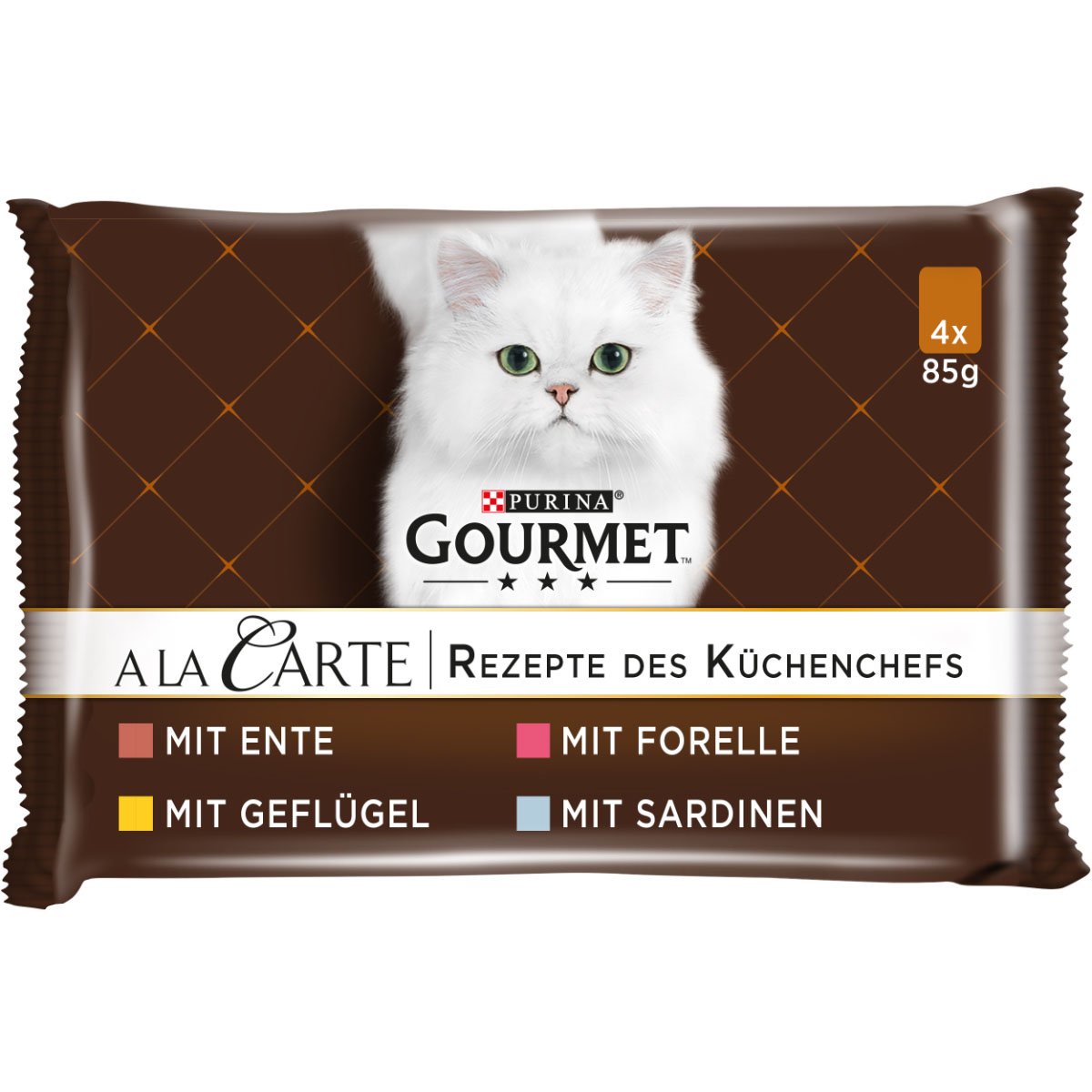 GOURMET A la Carte Rezepte des Küchenchefs Mixpaket 4x85g GOURMET A la Carte Rezepte des Küchenchefs Mixpaket 4x85g von Gourmet