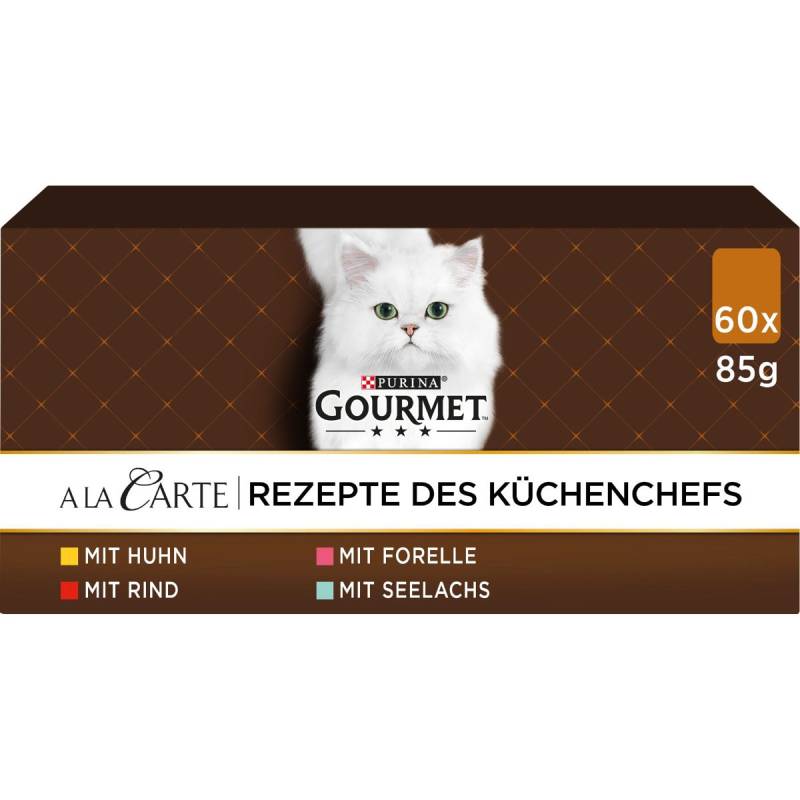 GOURMET A la Carte Rezepte des Küchenchefs Mixpaket 120x85g von Gourmet