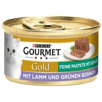 GOURMET Gold Feine Pastete 12x85g Lamm und grüne Bohnen von Gourmet