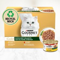 GOURMET Gold Saftig-feine Streifen Sorten-Mix 96x85g GOURMET Gold Saftig-feine Streifen Sorten-Mix 96x85g von Gourmet