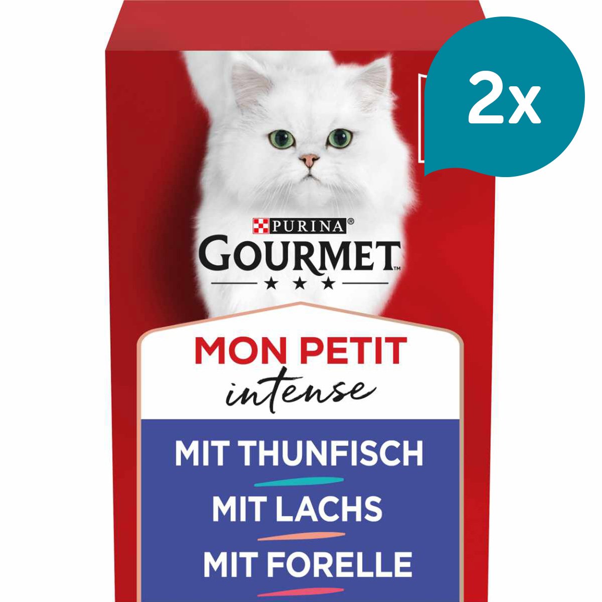 GOURMET Mon Petit Intense Fisch-Variationen 12x50g GOURMET Mon Petit Intense Fisch-Variationen 12x50g von Gourmet