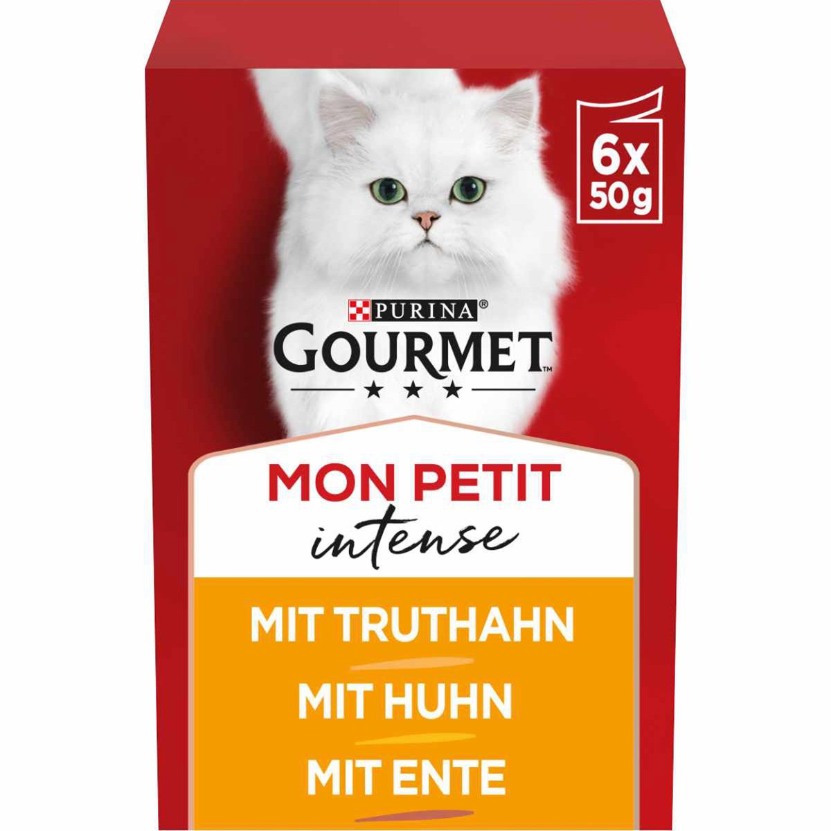 GOURMET Mon Petit Intense Geflügel-Variationen 6x50g von Gourmet