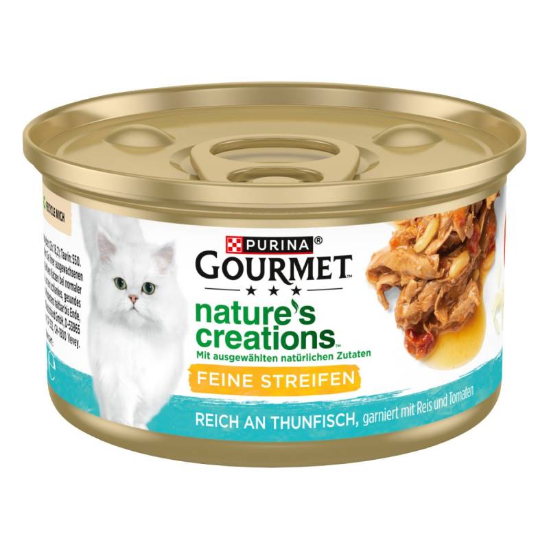 GOURMET Nature's Creations in Gelee naturbelassen Thunfisch 24x85g von Gourmet