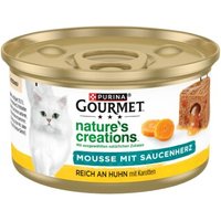 GOURMET PURINA Adult Natures Creations Mousse 12 x 85 g Huhn von Gourmet