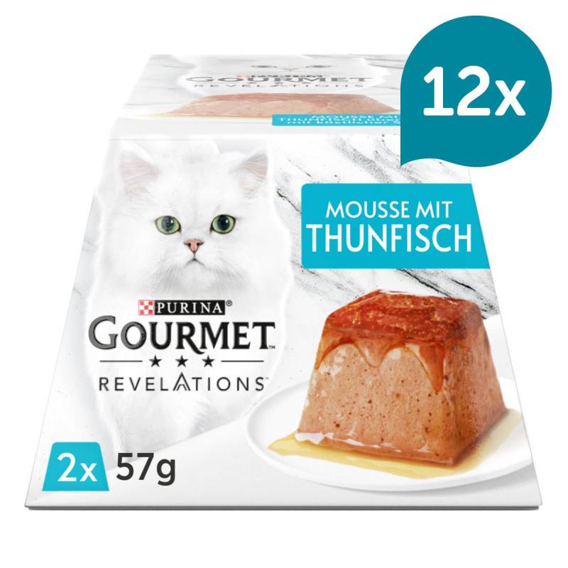 GOURMET Revelations Mousse in Sauce mit Thunfisch 12x2x57g von Gourmet