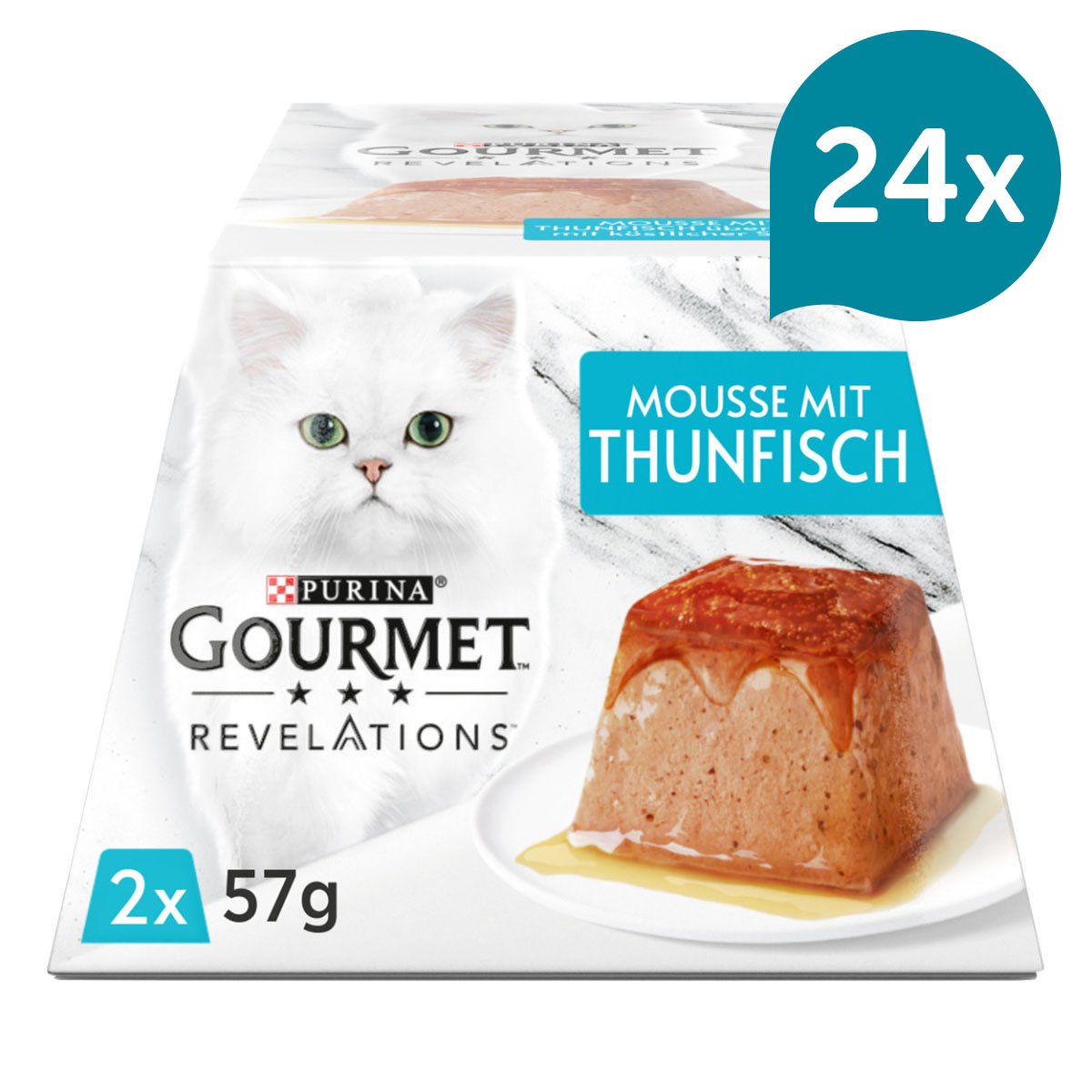GOURMET Revelations Mousse in Sauce mit Thunfisch 24x2x57g von Gourmet