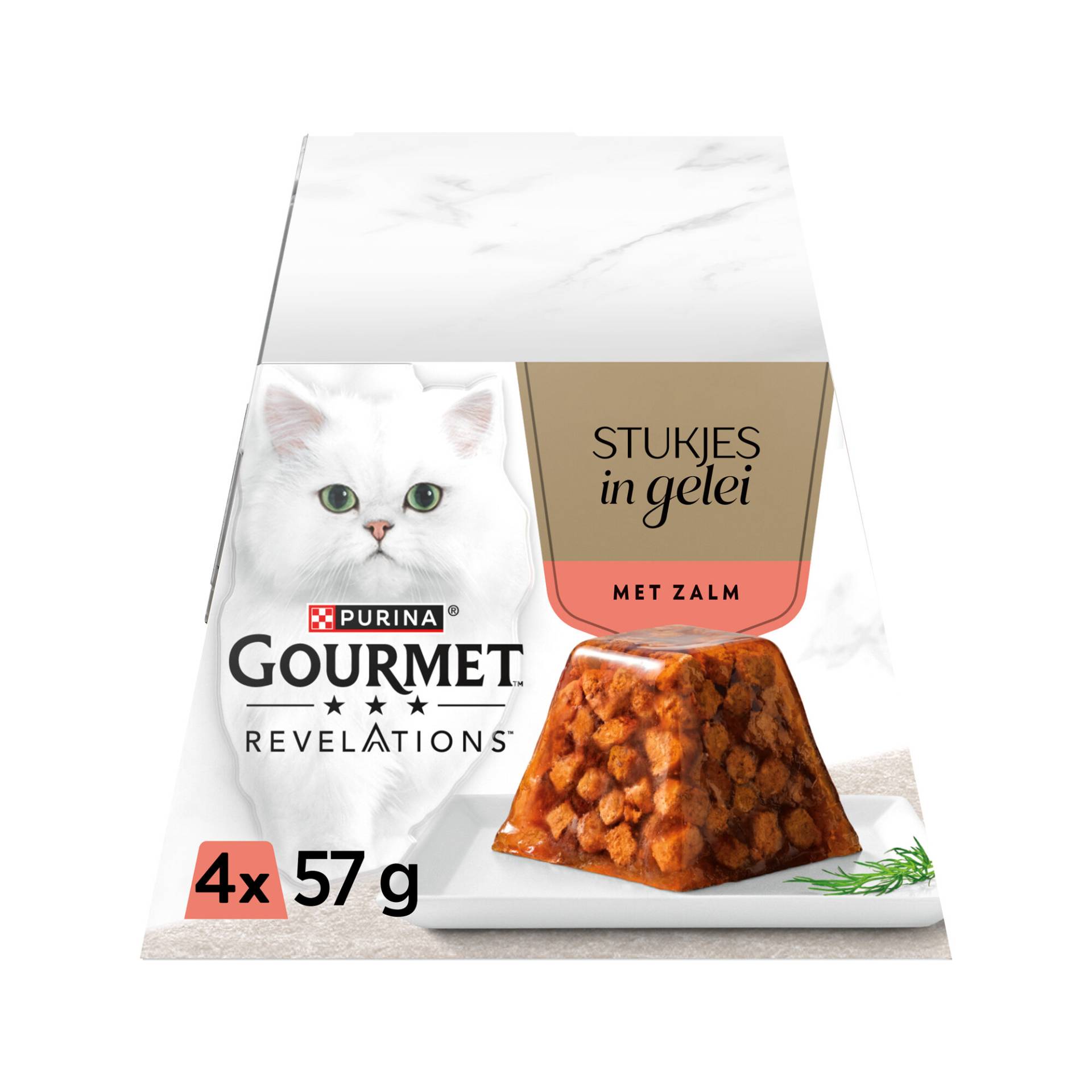 GOURMET Revelations Stückchen in Gelee - 4 x 57 g von Gourmet