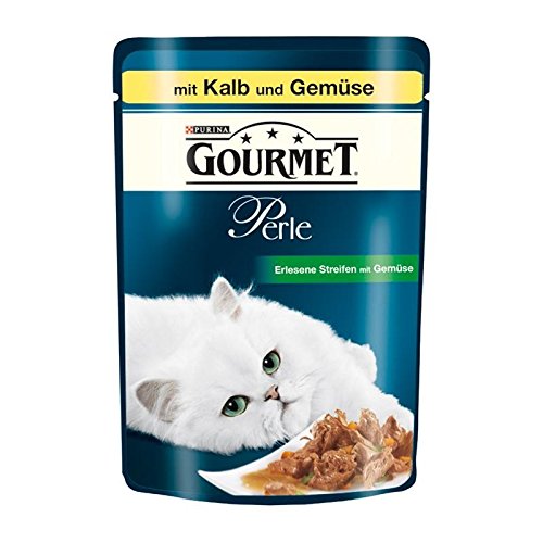 Gou. P.B. Perle Erlesene Streifen Kalb prov. 85g Gou. P.B. Perle Erlesene Streifen Kalb prov. 85g von Gourmet